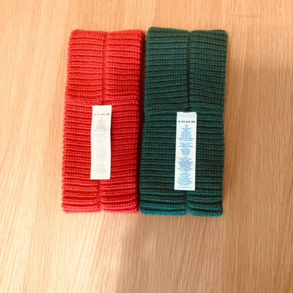 Coach Christmas pair patch knit headbands - Picture 6 of 6